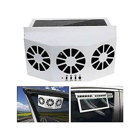 Tragbarer, Leiser Auto-klimagerät-solarventilator, Fahrzeugkühler Für Lkw Und Andere Fahrzeuge, Energiesparend