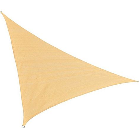 Dreieckiges Sonnensegel Aus Netzgewebe Für Terrasse Und Garten, 3 X 3 X 3 M
