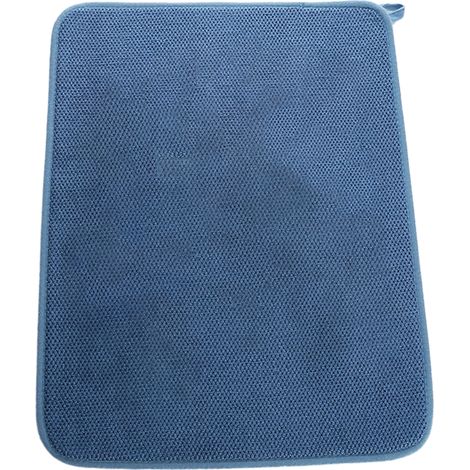 Tischset, Mikrofaser-trockenmatte, Super Saugfähig (blau)