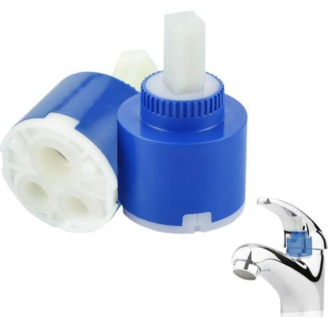 Keramik-kartuschenteile Für Mischbatterien, 40-mm-keramikkartusche Für Bad- Oder Küchenarmaturen (blau)