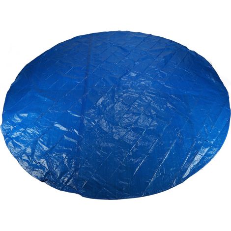 Wasserdichte Und Regenfeste Poolabdeckung, Runde Staubschutzabdeckung Für Pools Mit 224 Cm Durchmesser.