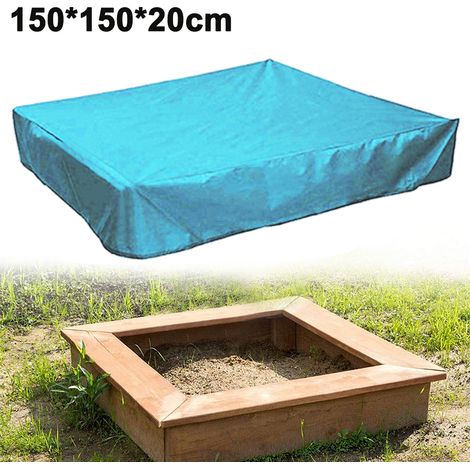 Outdoor-oxford-gewebeabdeckung 150 X 150 X 20 Cm - Himmelblau