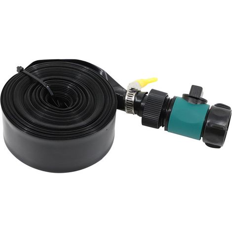 Trampolin-sprinkler – Gartenkühlungszubehör (blau, 12 Meter)