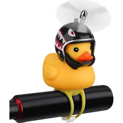 Enten-fahrradklingel, Fahrradzubehör Mit Led-licht, Niedliche Propeller-lenkerhupe Für Kinder, Kleinkinder, Erwachsene, Sport Und Outdoor