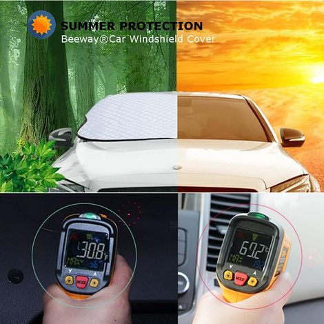 Windschutzscheibenabdeckung Für Autos, Extra Dick Und Extrem Widerstandsfähig – Schutz Vor Frost, Sonne, Uv-strahlung, Staub Und Wasser