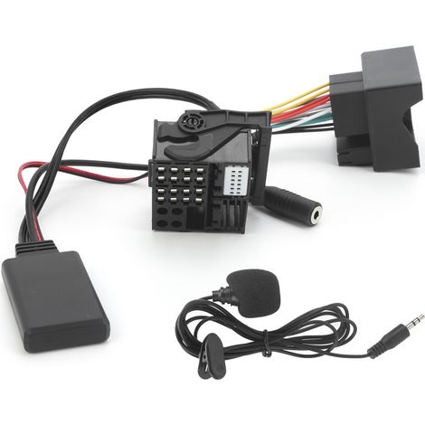 150 Cm Bluetooth 5.0 Aux-audioadapter Mit Mikrofon, Kompatibel Mit E60, E63, E64, E65, E66 Und E87