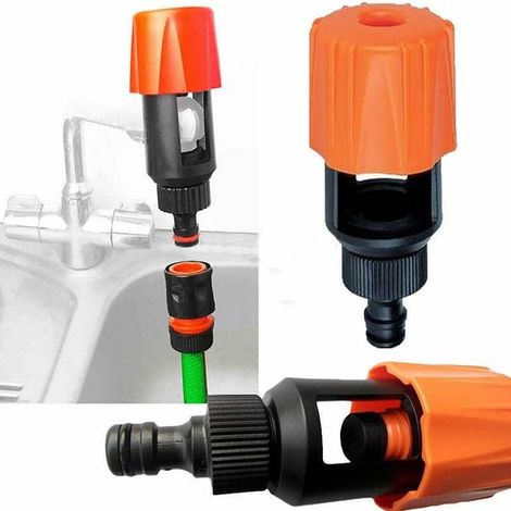 Universeller Gartenschlauchanschluss, Kompatibel Mit Küchenarmaturen, Flexibler Adapter, Einfache Installation (4,5 X 2 X 2 Zoll)