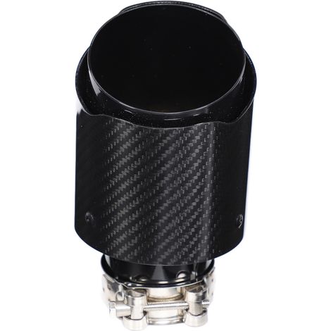 Universelles Auspuffendrohr Für Pkw, Tuning-zubehör, 63 Mm Einlass, 101 Mm Auslass