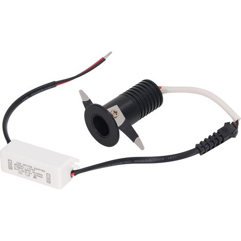 3-w-led-einbaustrahler, Mini-unterbaustrahler Mit Led-treiber Für Küchen, Schränke Und Decken, Ac 85–265 V, 6000 K Weißes Licht