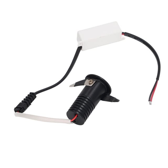 3-w-led-einbaustrahler, Mini-unterbaustrahler Mit Led-treiber Für Küchen, Schränke Und Decken, Ac 85–265 V, 6000 K Weißes Licht