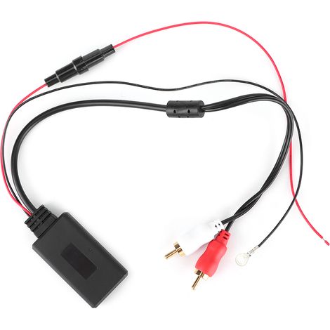 Universelles Bluetooth-aux-empfängermodul Mit 2 Rca-auxin-adaptern Für Autoradios