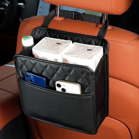 Tasche Für Die Autositzlehne, Dokumentenhalter, Mehrere Fächer, Flaschenaufbewahrungsbox, Aufbewahrungsbox, Reiseorganizer, Kleines Fach, Kindertasche