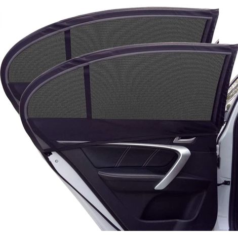 Set Mit 2 Universellen Auto-sonnenblenden, Uv-schutz Und Blendschutz, Für Die Heckscheibe.