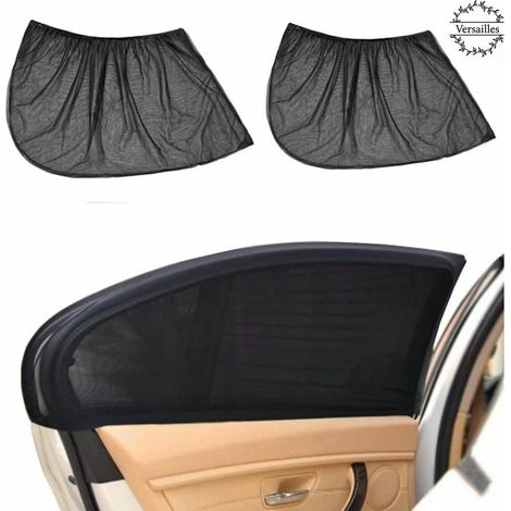 Set Mit 2 Auto-sonnenschutzblenden Für Seitenfenster, Universelle Sonnenschutzblenden, Maximaler Schutz Vor Sonnenstrahlen, Uv-strahlung Und Mücken Für Babys, Kinder, Haustiere, Versailles