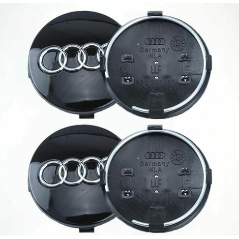 4 Audi Logo-60 Radnabenkappen