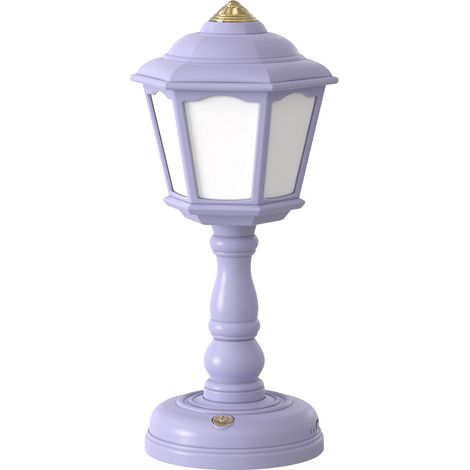 Mini-tischleuchte, Dekorative Led-nachttischlampe, Kinderlampe Für Schlafzimmer, Wohnzimmer, Studentenwohnheim, Weihnachtsgeschenk Für Kinder, Babys Und Kleinkinder, Lila