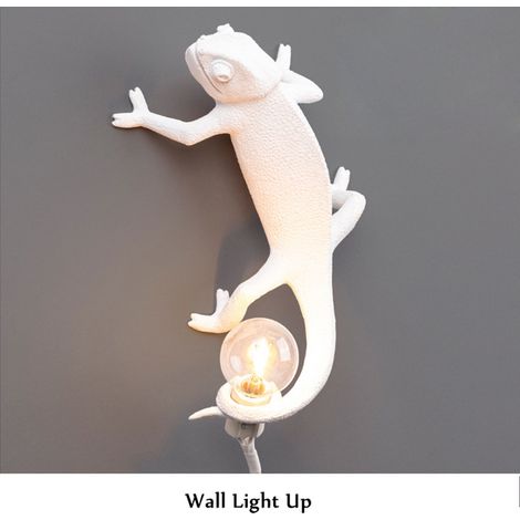 Chamäleonförmige Led-lampe, Modernes Design, Dekorative Innenbeleuchtung, Ideal Für Schlaf- Oder Wohnzimmer – Wandleuchte Stil B