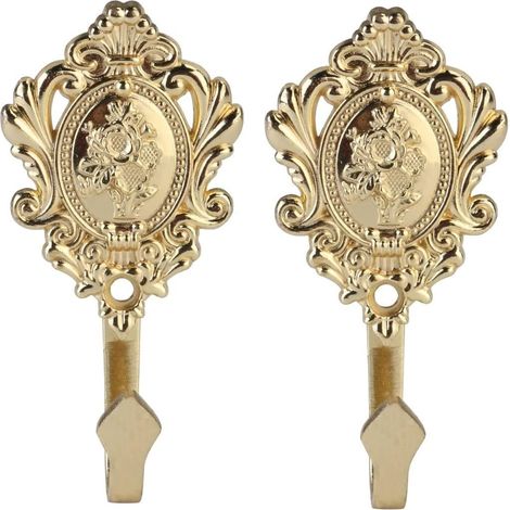 Wandhaken, Garderobenhaken, Metallhaken, Haken Für Bad, Küche, Kleiderschrank, Haken Im Vintage-retro-stil (4 Verschiedene Weiße)