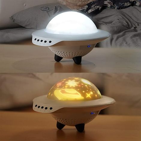 Sternenprojektor Mit Musik, Drehbare Sternenprojektionslampe Von Youngnet, Ideales Geschenk Zu Weihnachten Und Zum Geburtstag, 6 Filme, Timer, 360°-drehung, Galaxienlicht, Spielzeug Für Babys Und Klei