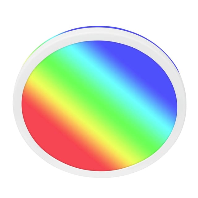 Briloner LED-Deckenleuchte Kada RGB+W Fernbedienung Ø 29,5 cm x 2,8 cm Weiß