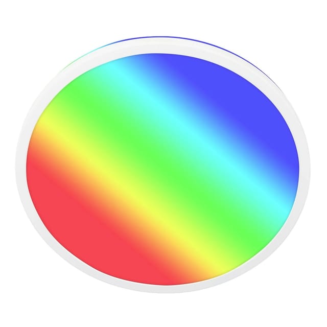 Briloner LED-Deckenleuchte Kada RGB+W Fernbedienung Ø 42,2 cm x 2,8 cm Weiß