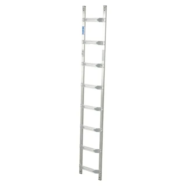 Krause Dachleiter 8 Sprossen 225 cm x 40 cm x 7 cm Alu