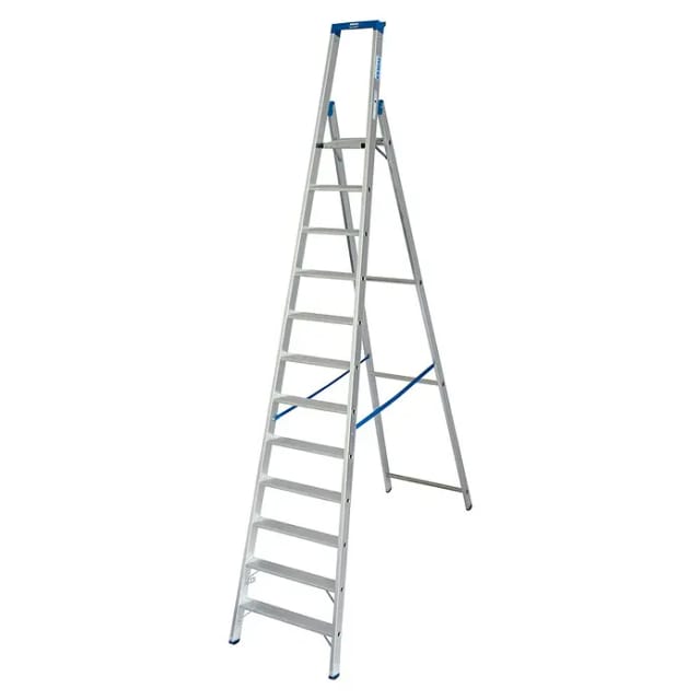 Krause Stehleiter Stabilo 12 Stufen 345 cm x 75 cm x 210 cm