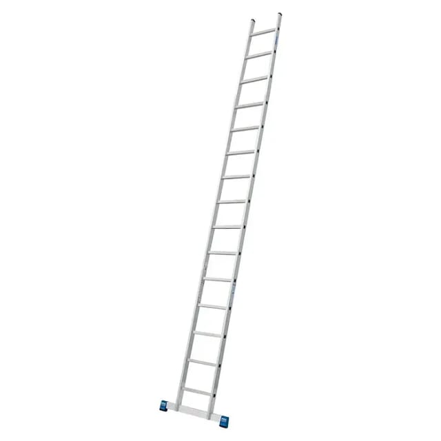 Krause Anlegeleiter Stabilo 15 Sprossen 425 cm x 88 cm x 114 cm