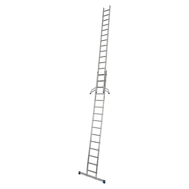 Krause Schiebeleiter Stabilo 2-teilig 2 x 15 Sprossen 7,45 x 1,13 x 2 m