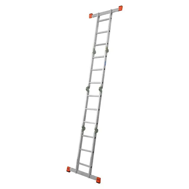 Krause Gelenkleiter MultiMatic Monto mit Plattform 4 x 3 Sprossen