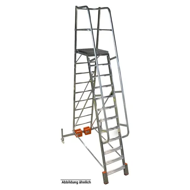 Krause Podestleiter Vario 1365 Stabilo 9 Stufen