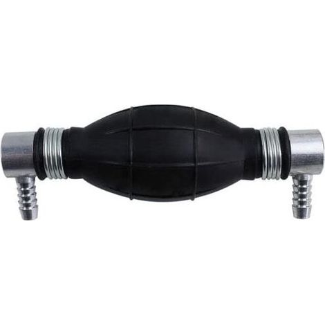 Primerpumpe – 150 X 45 Mm – 8 Mm Auslass, 90° Abgewinkelt – Für Benzin- Und Dieselkraftstoffsysteme – 1 Stück