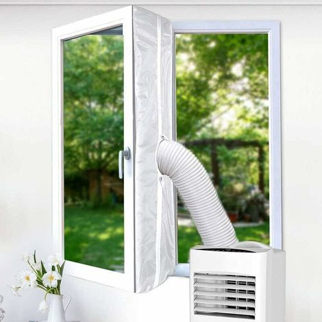 Dichtungsstreifen Für Mobile Klimaanlagen – 400 Cm Fensterdichtungsstreifen – Kompatibel Mit Abluftschlauch – Für Schiebe- Und Drehfenster – 1 Stück