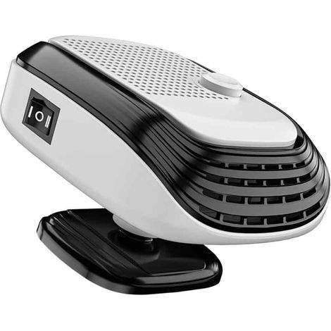 Autoheizung – 2-in-1-klimaanlage – 24 V, 150 W – Für Wohnmobil, Lkw, Transporter – Zigarettenanzünderstecker – Selbstklebende Montage – Weiß