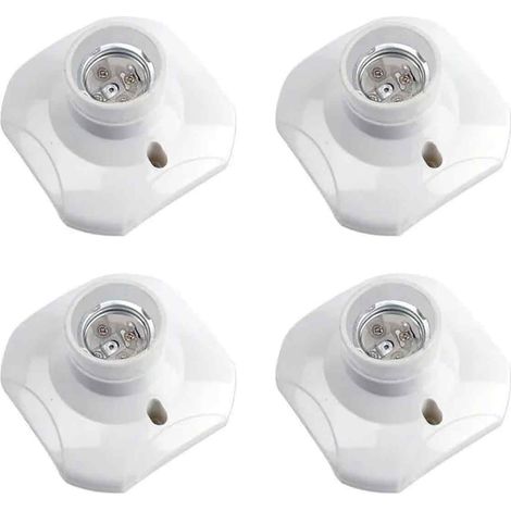 E27 Deckenfassung – Schraubfassung – 220–240 V – Für Led-lampen – 4er-pack