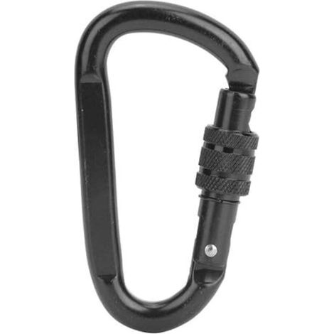 Karabiner – Kohlenstoffstahl – 30 Kn – Für Klettern, Bergsteigen Und Höhlenforschung – 1 Stück