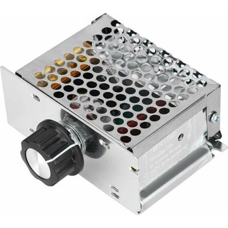 Spannungsregler – 220 V Ac – 4000 W – Regelbereich 10 Bis 220 V – Für Elektromotoren Und Heizgeräte – 1 Stück