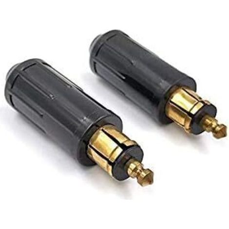 Din-stecker – 12-v-zigarettenanzünderadapter – Für Europäische Din-stecker – 15 A – 2er-pack