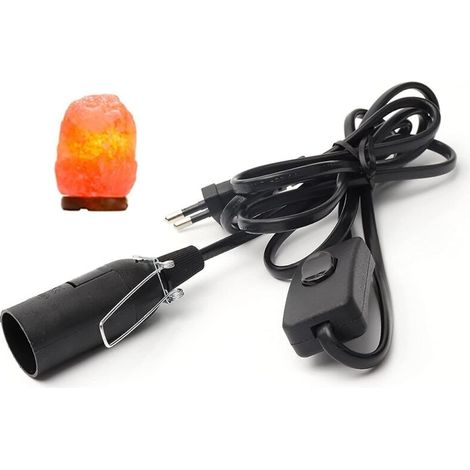 Kabel Mit Schalter – E14-fassung – Für Salzkristalllampe – 1,8 M