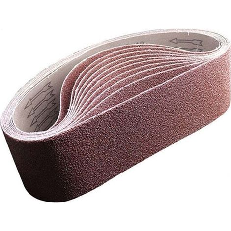 Schleifband – 100 Mm X 915 Mm – Körnung 60 – Aluminiumoxid – Für Bandschleifer – 10er-packung