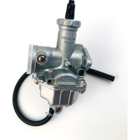 Pz27 Vergaser – 27 Mm – Für Motorräder, Atvs, Quads, Go-karts Und Motocross-maschinen Von 125 Cm³ Bis 300 Cm³ – Komplettset Mit Manuellem Chokezug – 1 Stück
