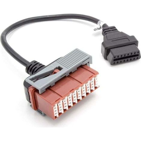 Obd2-adapterkabel 30-polig Auf 16-polig – Diagnose Für Ältere Peugeot- Und Citroën-modelle – Länge 30 Cm