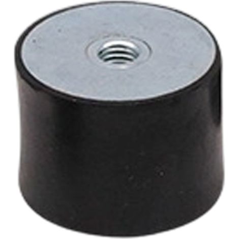 Silentblock – Innengewinde X Innengewinde – Durchmesser 50 Mm – Länge 50 Mm – Gewinde M10 – Zur Schwingungsdämpfung – Einheit