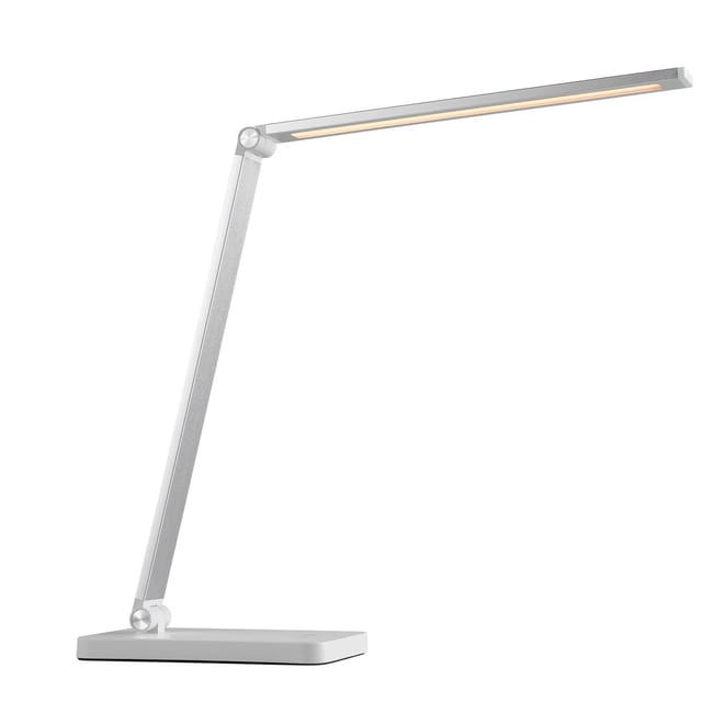 Brilliant LED-Tischlampe Lomina Weiß 38 cm