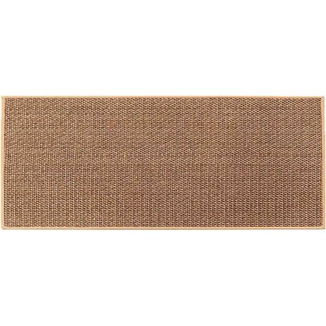 Küchenmatte – Rutschfeste Gummirückseite – Jute Und Leinen – Für Spülbecken – 45 X 75 Cm – 1 Stück