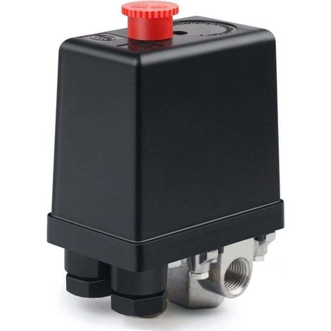 Luftdruckregler – 220 V – 20 A – G1/4 – 9,5 Mm Druckentlastungsanschluss – Für Luftkompressoren – 1 Stück