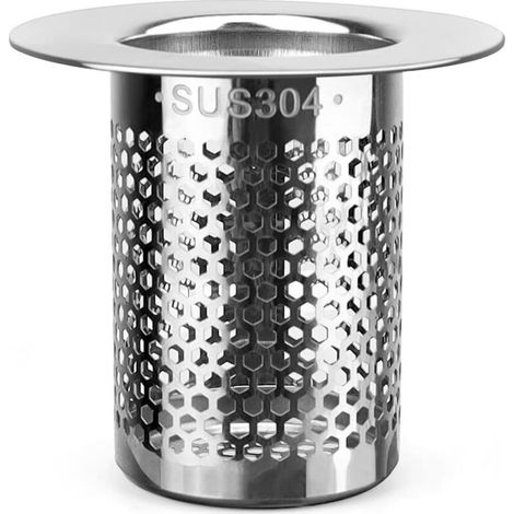 Haarfilter – Edelstahl 304 – 5,5 X 5 Cm – Für Küchen- Und Badezimmer-bodenabläufe – 1 Stück