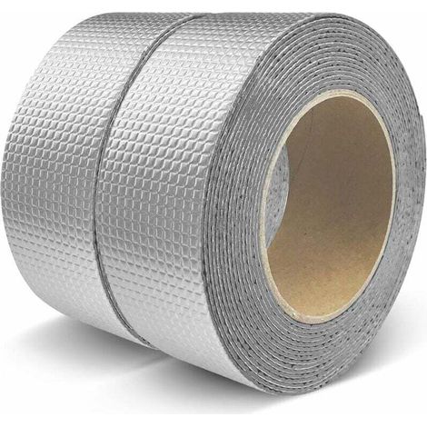 Butylband – Aluminium-dachdichtungsstreifen – 50 Mm X 5 M – Für Den Außenbereich – 2 Stück