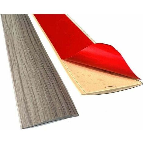 Vinyl-übergangsprofil – 200 Cm X 5 Cm – Für Fugen Zwischen Bodenbelägen – Selbstklebend – Umweltfreundliches Pvc