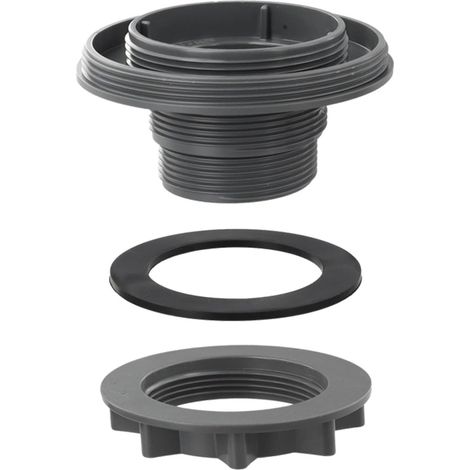 Gewindeanschluss Für Den Wassereinlauf – Komplettset Für Schwimmbecken – Kompatibel Mit Intex-modellen 26341w, 26345w, 26375eh, 26761eh, 28345vm, 28952eh, 28961eh – 3-teilig